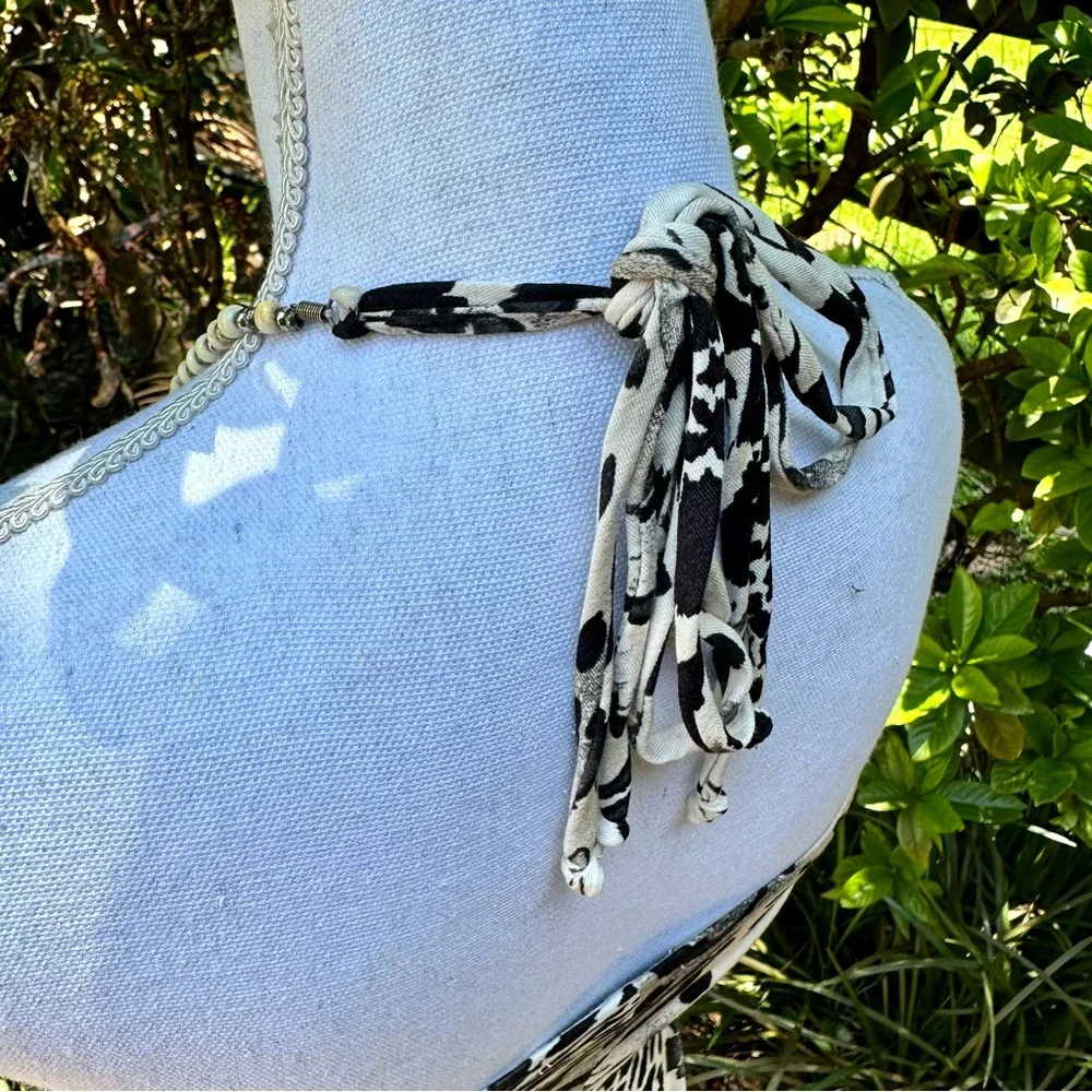 Sky Leopard Cheetah Print Mini Dress - Picture 5 of 9